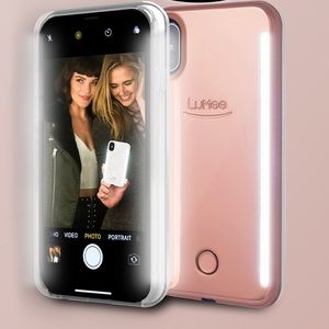 Lumee Duo Mirror Rose Gold case
